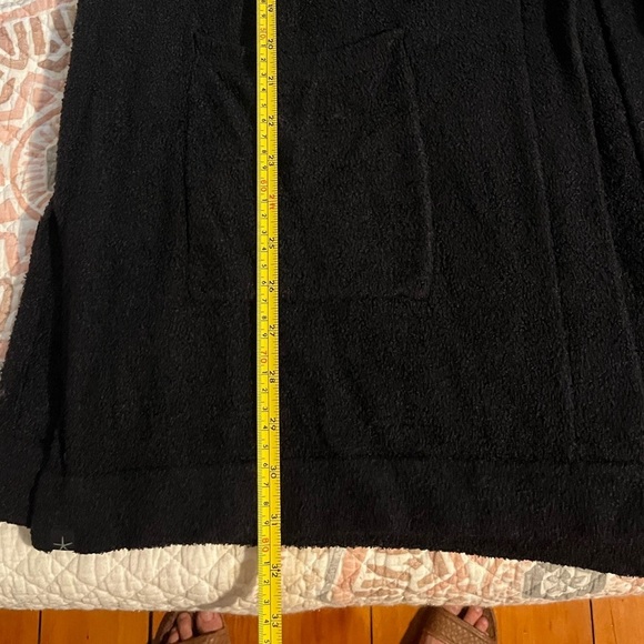 Barefoot Dreams Bamboo Chic Lite Long Cardigan Black Women’s Large/XL - Picture 5 of 5
